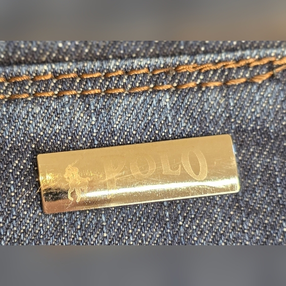 Ralph Lauren Polo Jeans.  Straight Leg, 32 Waist, Med Dark Wash - Picture 6 of 10